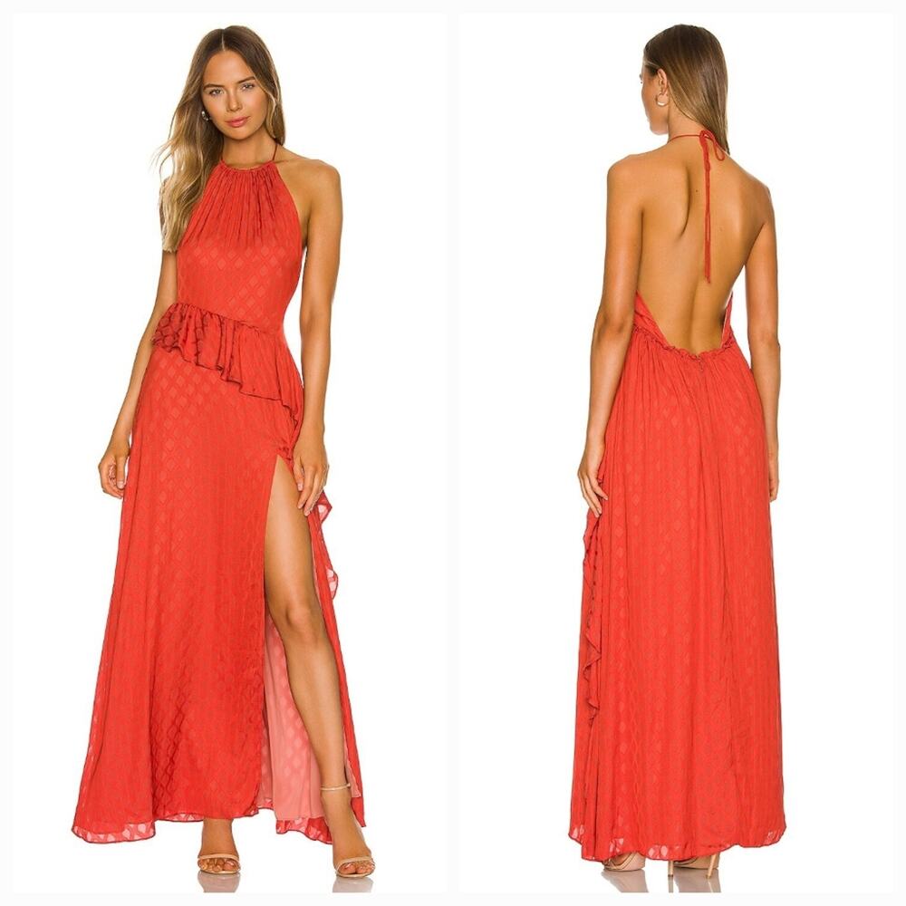LPA Alessa Dress in Sienna Large